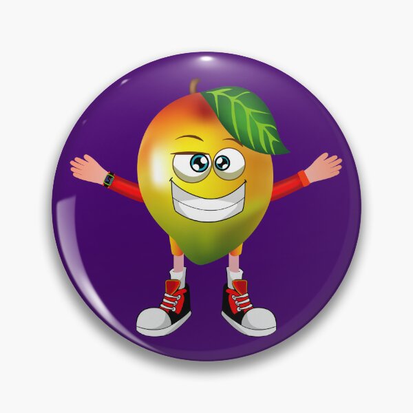 Item preview, Sarcastic Mango Animated Character Boy Version designed and sold by ExpressiveToon.