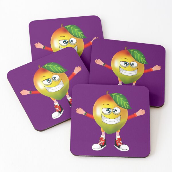 Item preview, Sarcastic Mango Animated Character Boy Version designed and sold by ExpressiveToon.
