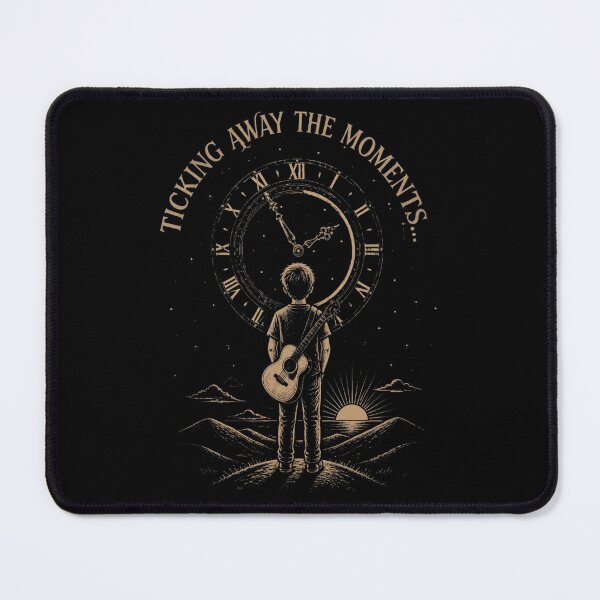 Item preview, Time - Golden Vintage Music designed and sold by Nacho Average Designs.