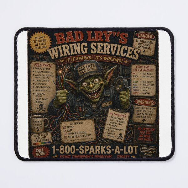 Item preview, BAD LRY - Wiring Services designed and sold by WrenchCorps.