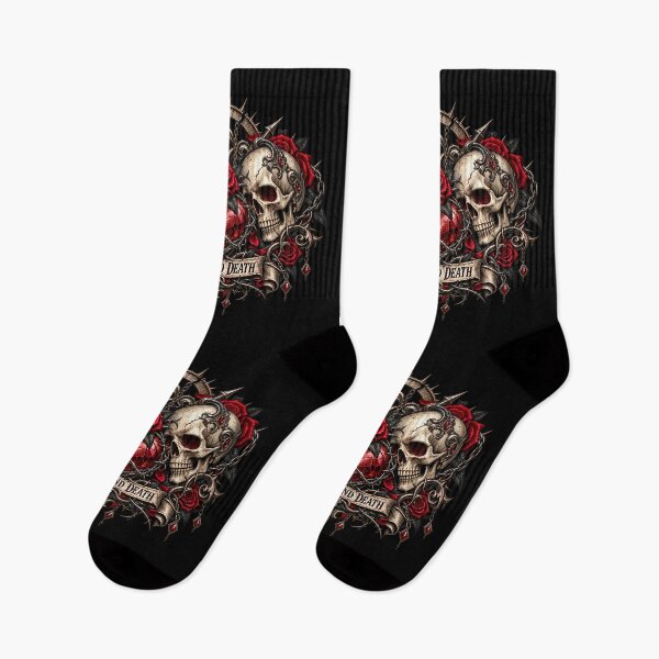 Item preview, Love Beyond Death – Gothic Skull Heart designed and sold by TroviTutto.