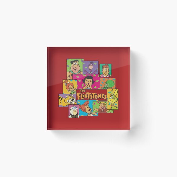 Item preview, The Flintstones Character Grid Retro designed and sold by Bomebomst.