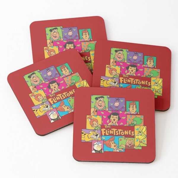 Item preview, The Flintstones Character Grid Retro designed and sold by Bomebomst.