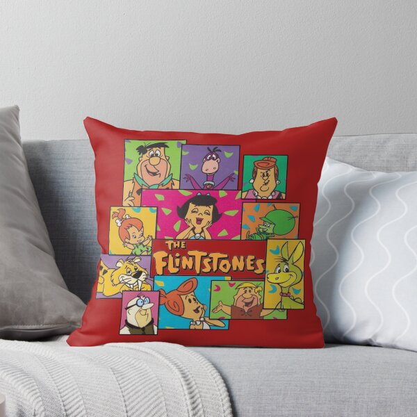 Item preview, The Flintstones Character Grid Retro designed and sold by Bomebomst.