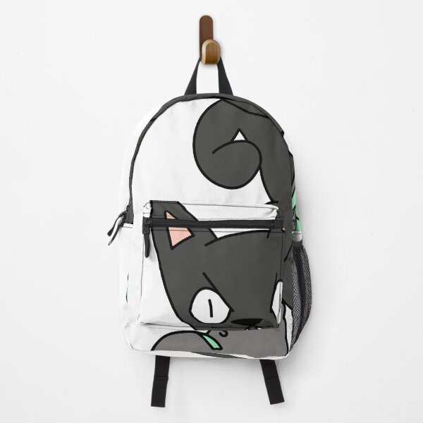 Item preview, mean cat inline skating - black designed and sold by motherbrainart.