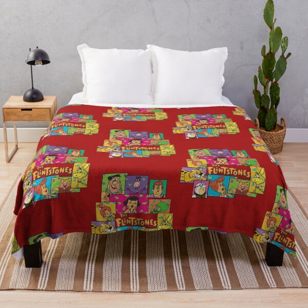 Item preview, The Flintstones Character Grid Retro designed and sold by Bomebomst.