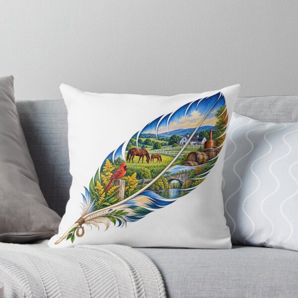 Item preview, Kentucky Bluegrass Feather designed and sold by Whimspired By Paxx.