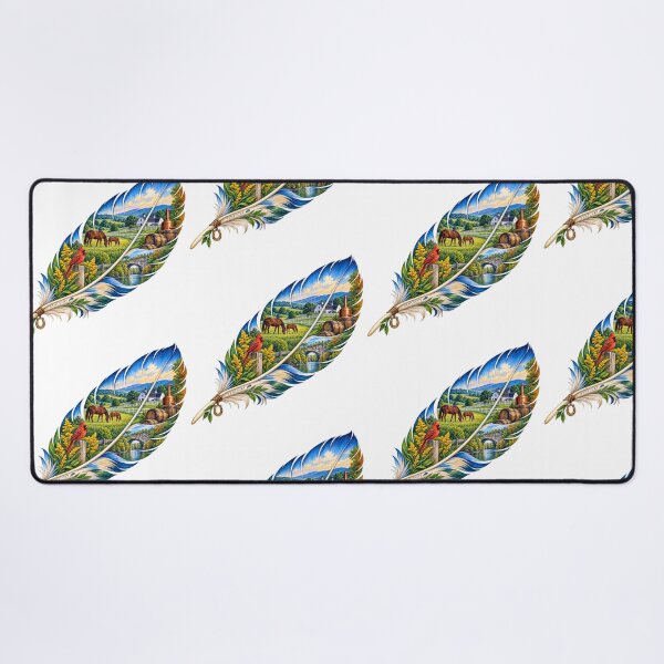 Item preview, Kentucky Bluegrass Feather designed and sold by Whimspired By Paxx.