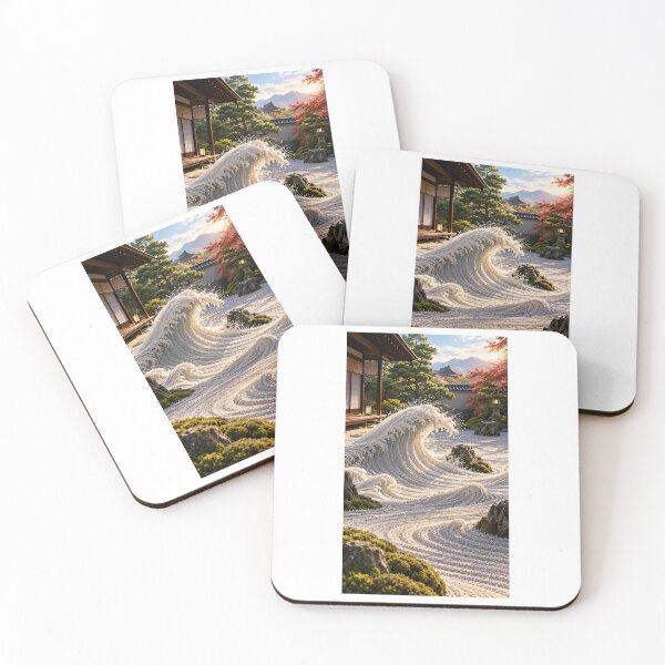 Item preview, Wave of Silence – Surreal Japanese Zen Garden designed and sold by CHANNELZIPANG.
