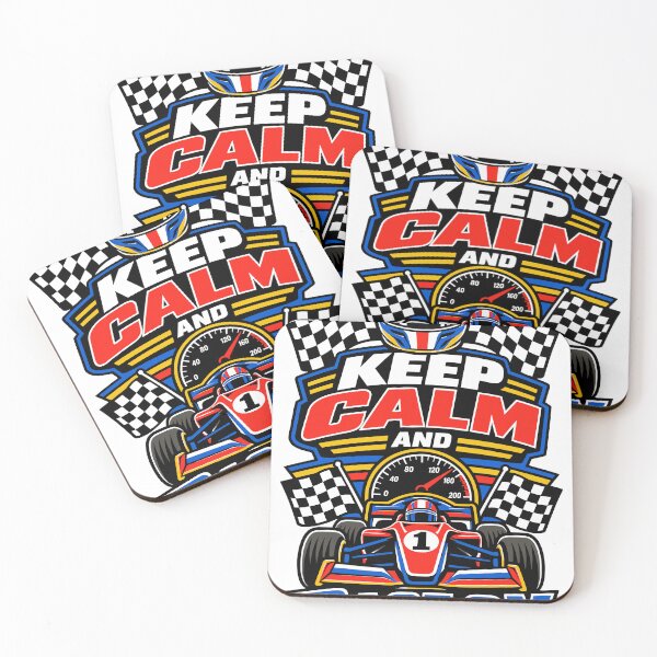 Item preview, Keep Calm And Race On  designed and sold by RAS-77.
