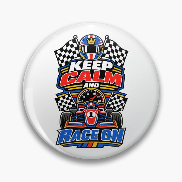 Item preview, Keep Calm And Race On  designed and sold by RAS-77.