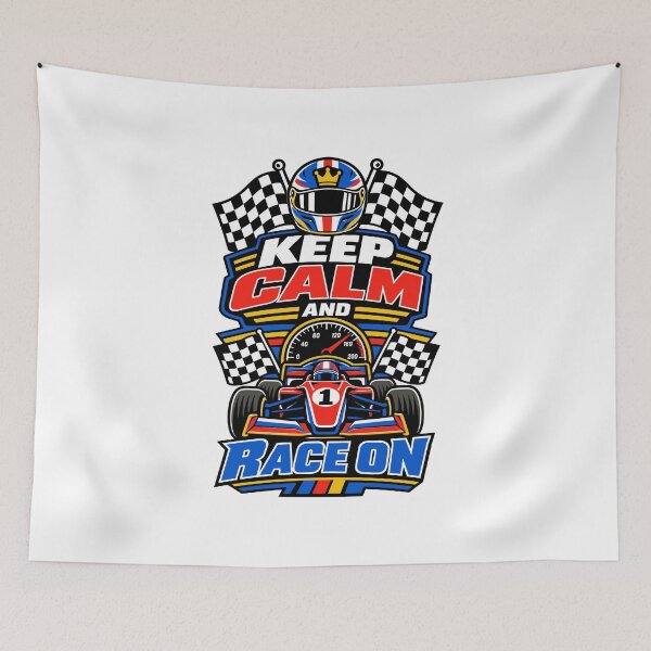 Item preview, Keep Calm And Race On  designed and sold by RAS-77.