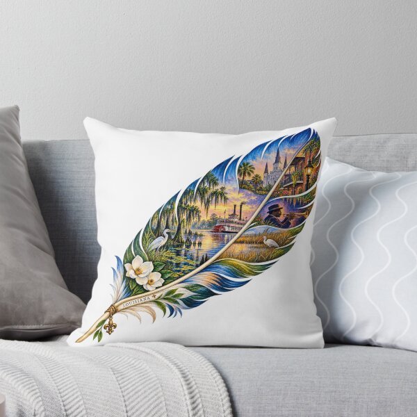 Item preview, Louisiana Bayou Feather designed and sold by Whimspired By Paxx.
