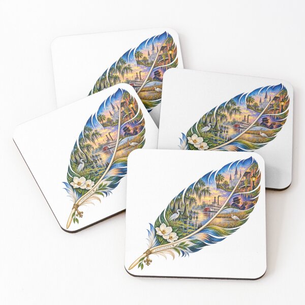 Item preview, Louisiana Bayou Feather designed and sold by Whimspired By Paxx.