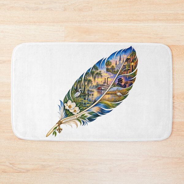 Item preview, Louisiana Bayou Feather designed and sold by Whimspired By Paxx.