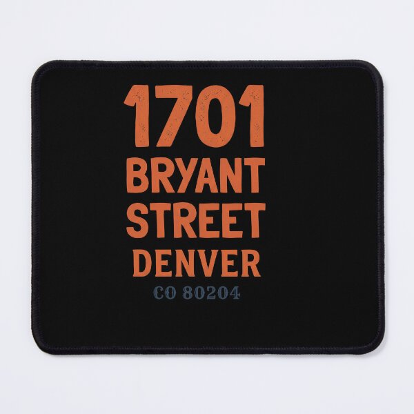Item preview, 1701 Bryant Street Denver Address designed and sold by MeghaGrady.
