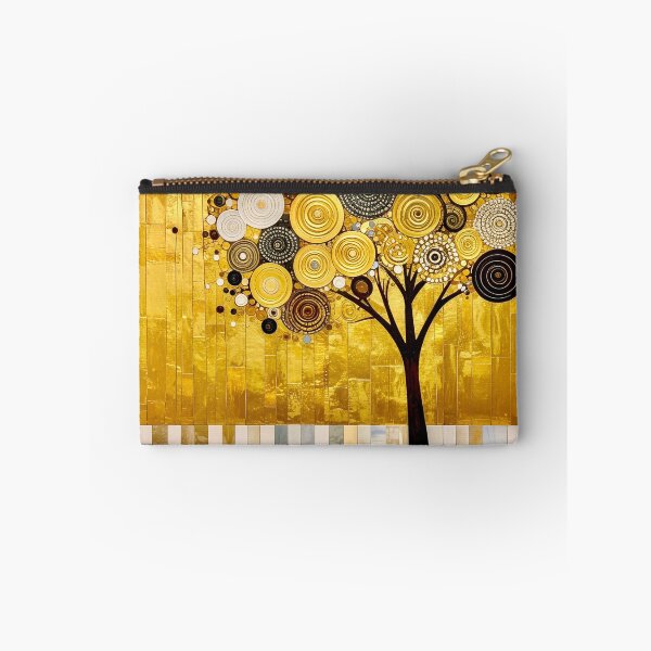 Item preview, Ornate Gold Leaf and Mosaic Circle Tree designed and sold by Vicky Brago-Mitchell®.