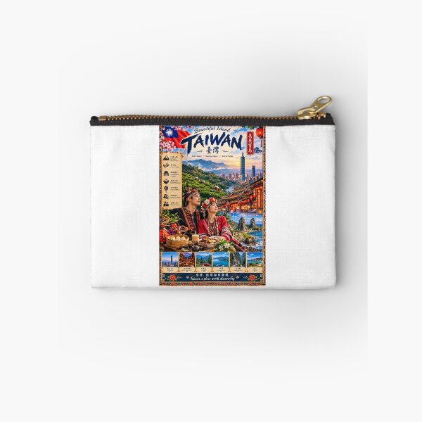 Item preview, Taiwan Travel Poster | Beautiful Island Formosa Vintage Culture Wall Art designed and sold by alexcorporation.