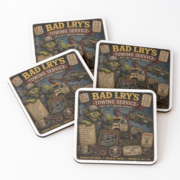 Item preview, BAD LRY - Towing Service designed and sold by WrenchCorps.