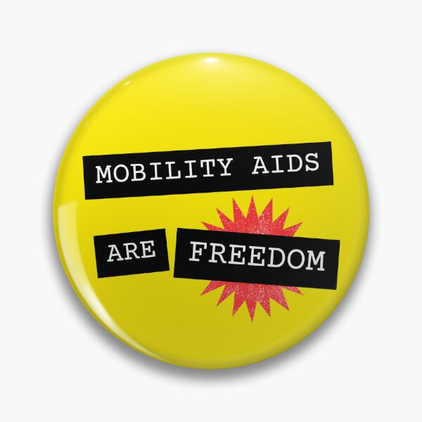 Item preview, Mobility Aids Are Freedom designed and sold by brainfog designs.