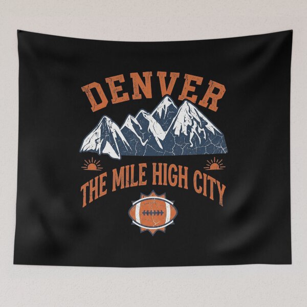 Item preview,  Denver Mountain Football Graphics  designed and sold by MeghaGrady.