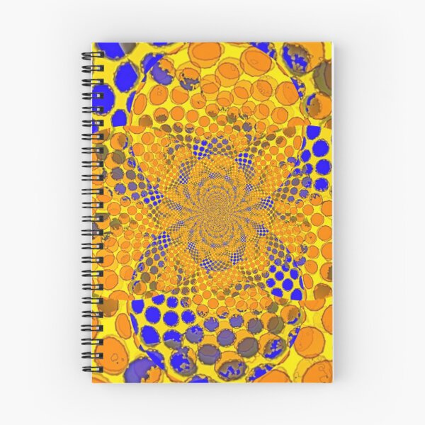 Item preview,  BLUE & GOLD OPTICAL GEOMETRIC ART  designed and sold by sharlesart.