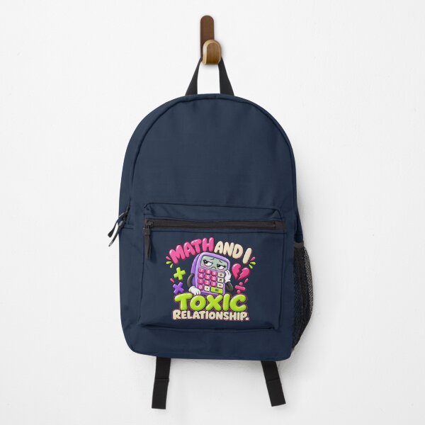 Item preview, Math and I Have a Toxic Relationship – Funny Math Humor designed and sold by HO•Designs.