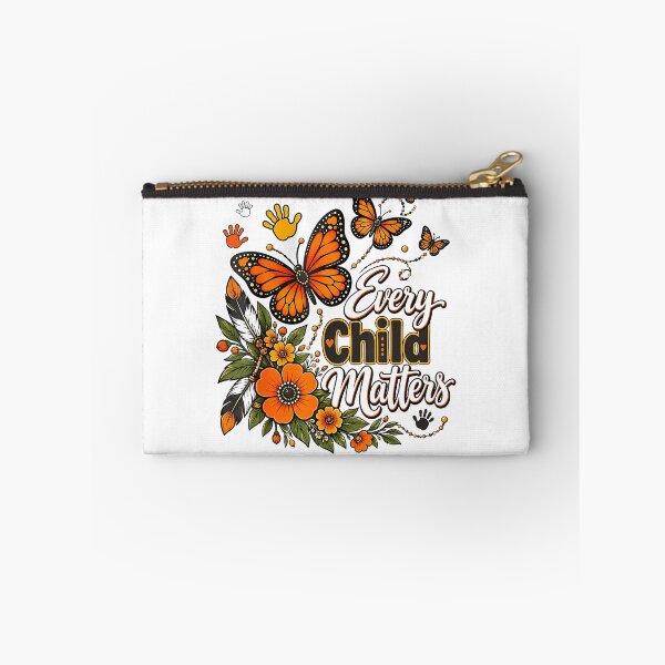 Item preview, Every Child Matters Orange Butterflies and Flowers designed and sold by TadeoNivar.
