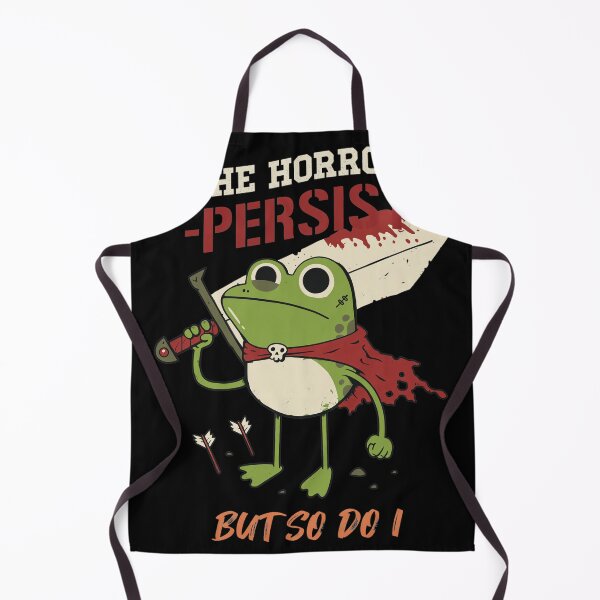 Item preview, Frog Warrior Persistent Quote Art designed and sold by LEAHHATFIELD.
