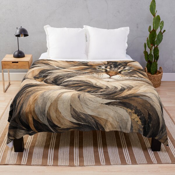 Item preview, Wildly Woven Maine-Koon Cat designed and sold by WeaveSphere.
