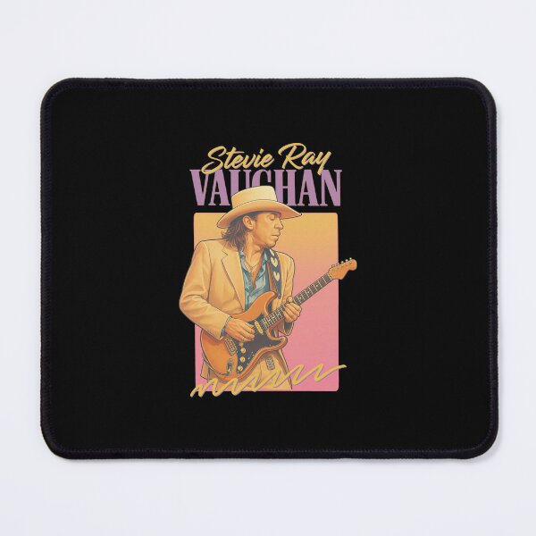 Item preview, Stevie Ray Vaughan Retro Guitarist Portrait designed and sold by LEAHHATFIELD.