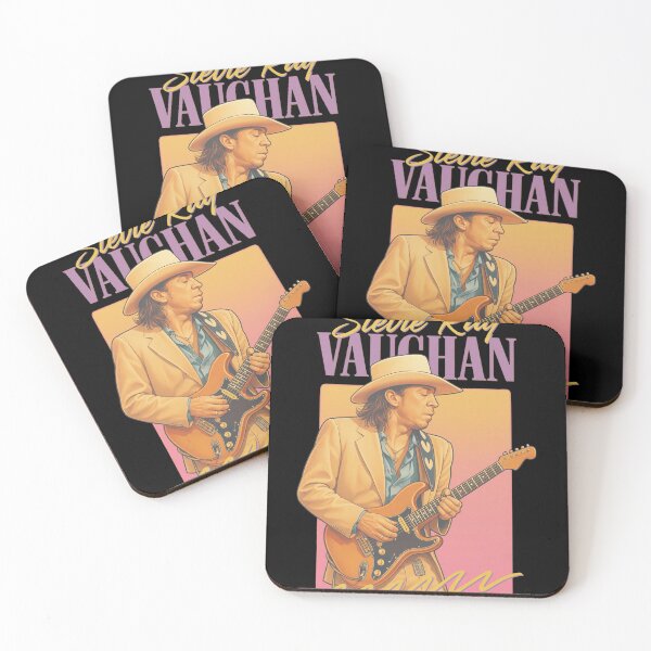 Item preview, Stevie Ray Vaughan Retro Guitarist Portrait designed and sold by LEAHHATFIELD.