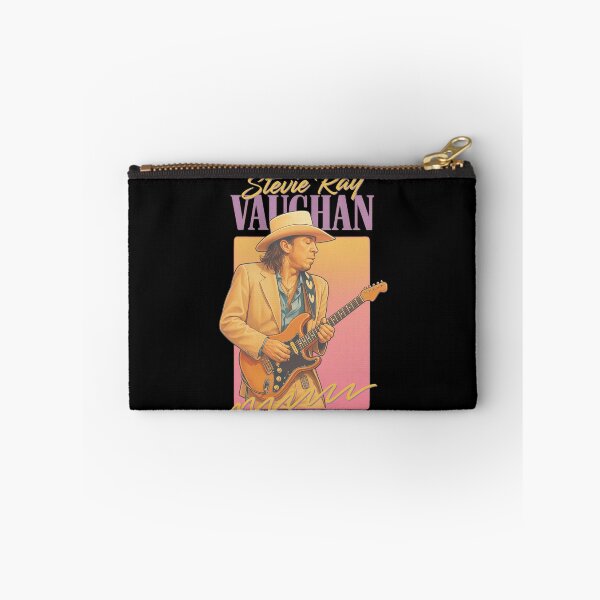 Item preview, Stevie Ray Vaughan Retro Guitarist Portrait designed and sold by LEAHHATFIELD.