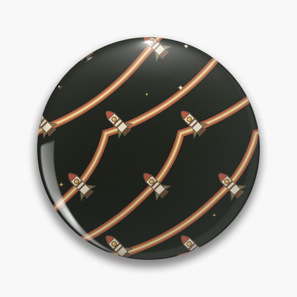 Item preview, Apollo Retro Rocket Lattice Micro Icon Space Pattern designed and sold by KungPowUnicorn.