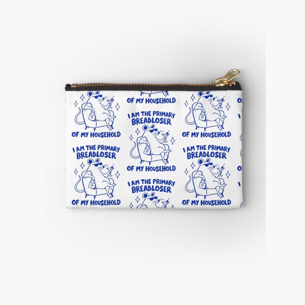 Item preview, Primary Breadloser Of My Household Funny Rat Martini Blue Line Design designed and sold by DevilMayCrySh.