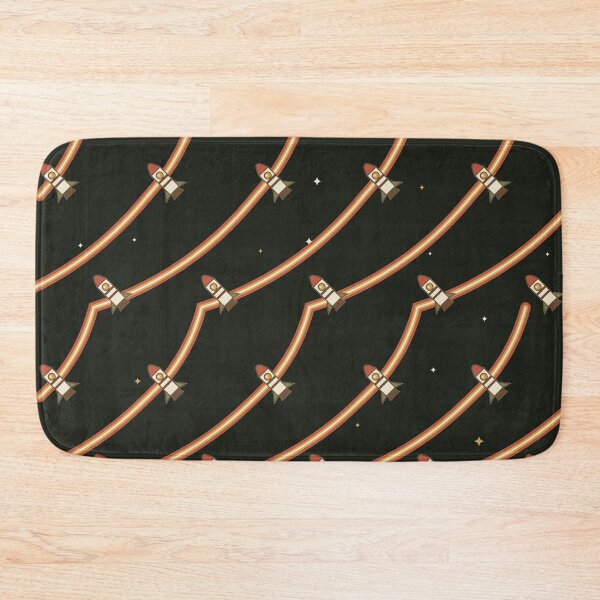 Item preview, Apollo Retro Rocket Lattice Micro Icon Space Pattern designed and sold by KungPowUnicorn.