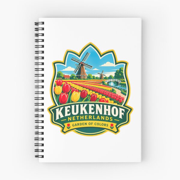 Item preview, Keukenhof Netherlands Garden Of Colors Holland Travel Souvenir Tulip Garden designed and sold by Star3NowForMe.