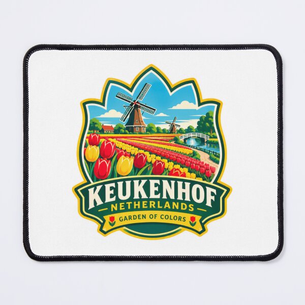 Item preview, Keukenhof Netherlands Garden Of Colors Holland Travel Souvenir Tulip Garden designed and sold by Star3NowForMe.