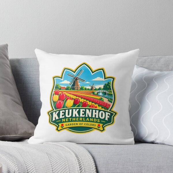 Item preview, Keukenhof Netherlands Garden Of Colors Holland Travel Souvenir Tulip Garden designed and sold by Star3NowForMe.