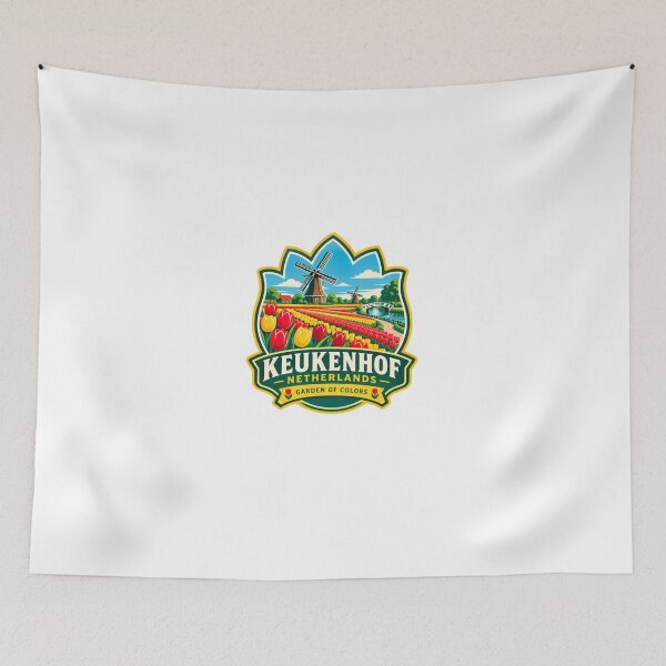 Item preview, Keukenhof Netherlands Garden Of Colors Holland Travel Souvenir Tulip Garden designed and sold by Star3NowForMe.
