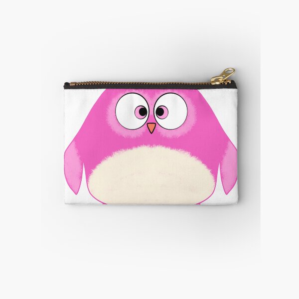 Item preview, Cute Pink Owl Chubby Bird designed and sold by MigWhimsy.