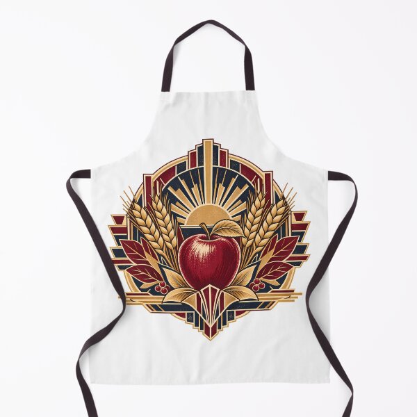 Item preview, Art Deco Autumn Harvest Emblem designed and sold by Thai Vibe Studio.