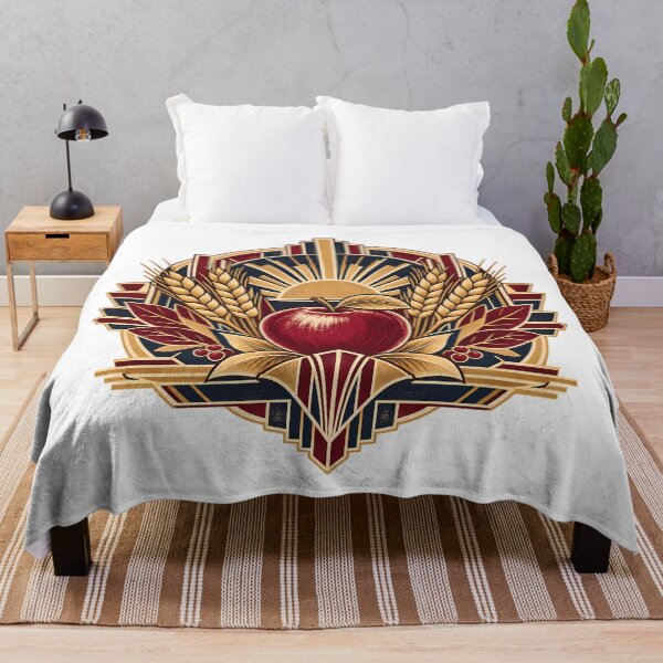 Item preview, Art Deco Autumn Harvest Emblem designed and sold by Thai Vibe Studio.