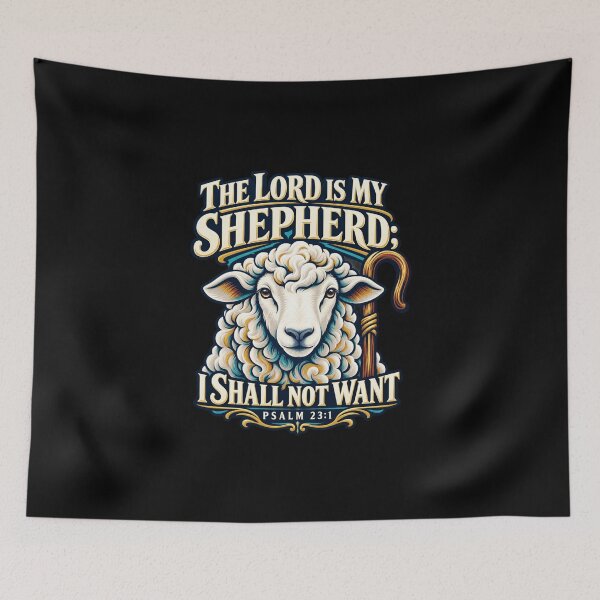 Item preview, Bible Verse Psalm 23:1 Lord Is My Shepherd designed and sold by ChristianLife.