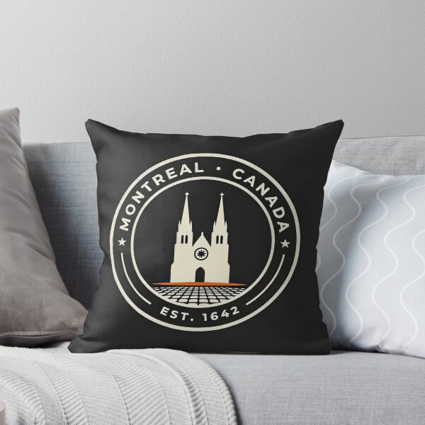 Item preview, Vintage Montreal Notre-Dame Basilica Circular Badge Emblem Vector designed and sold by Shutter-Dragon.