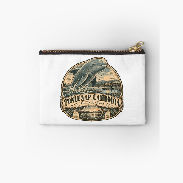 Item preview, Tonle Sap, Cambodia River Of The Giants Irrawaddy Dolphin Wildlife Travel designed and sold by Star3NowForMe.