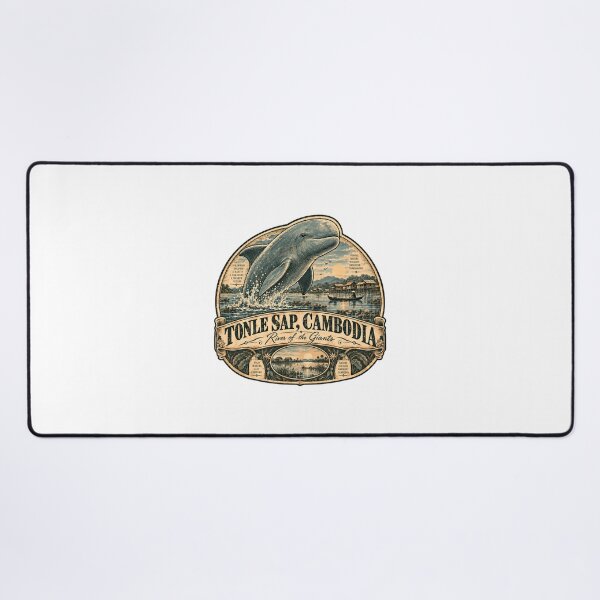 Item preview, Tonle Sap, Cambodia River Of The Giants Irrawaddy Dolphin Wildlife Travel designed and sold by Star3NowForMe.
