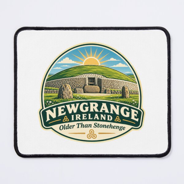 Item preview, Newgrange Ireland Older Than Stonehenge Irish History Monument Travel Heritage designed and sold by Star3NowForMe.