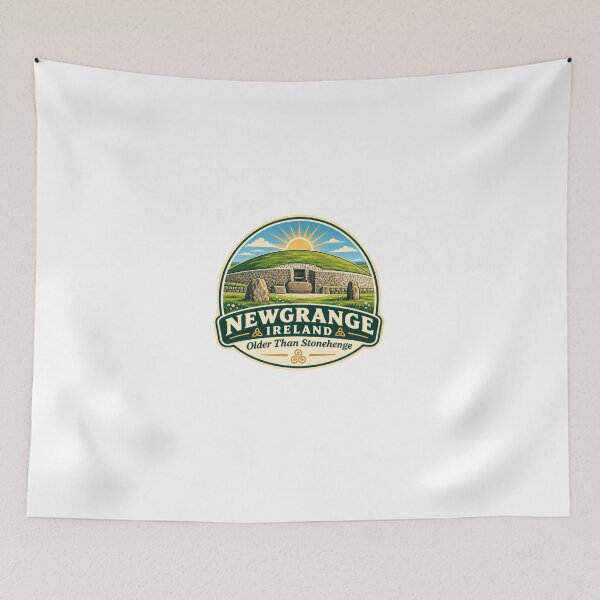 Item preview, Newgrange Ireland Older Than Stonehenge Irish History Monument Travel Heritage designed and sold by Star3NowForMe.