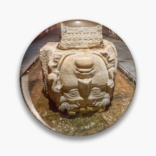 Item preview, Réplica de la cabeza de Medusa de piedra, Cisterna Basílica, Estambul designed and sold by SafariByMarisa.